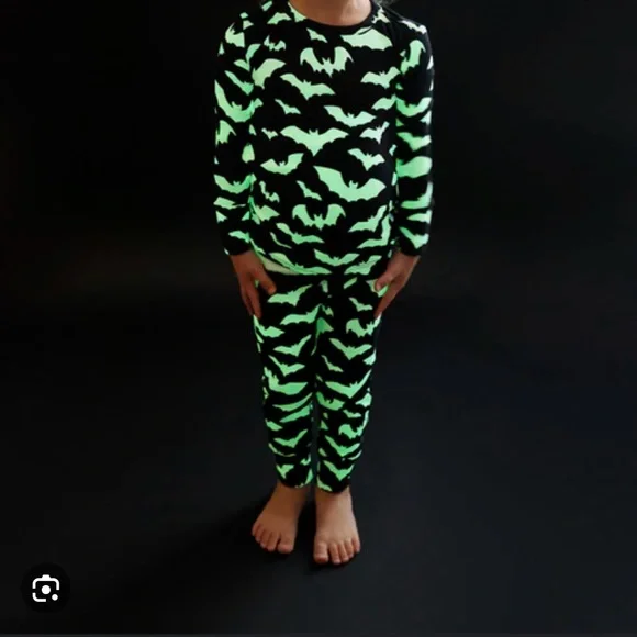 •NEW•Posh Peanut “Batty”Two Piece Pajama